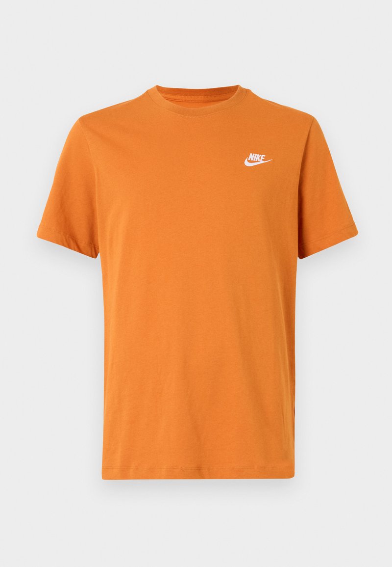 Nike Sportswear CLUB TEE Basic T-shirt monarch/brown Zalando