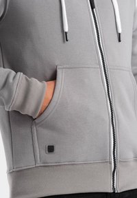 Ombre SSBZ-0118 - Mikina na zip - grey