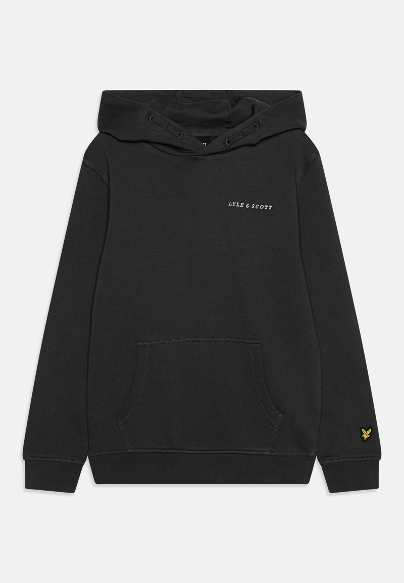 Lyle & Scott - SCRIPT HOODIE - Mikina s kapucňou - gunmetal, Zväčšiť