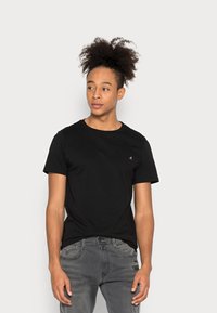Replay CREW TEE 3 PACK - T-shirt básica - hazelnut/ smoke grey/ black
