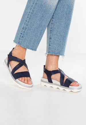 Gabor Plateausandaler - dark blue