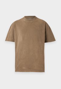 DENSON - Paprasti marškinėliai - taupe wash