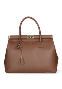 Gave Lux Borsa In Vera Pelle Ruga Artigianale Italiana - Doppio Scomparto E Tracolla Rimovibile, Misura 27x23x12 Cm