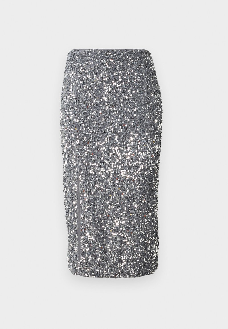 Noisy May Kokerrok zilverkleurig Noisy May Kokerrok zilverkleurig