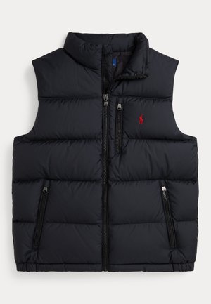 QUILTED DOWN GILET - Weste - black