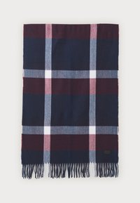 UNISEX - Huivi - burgundy/blue/white