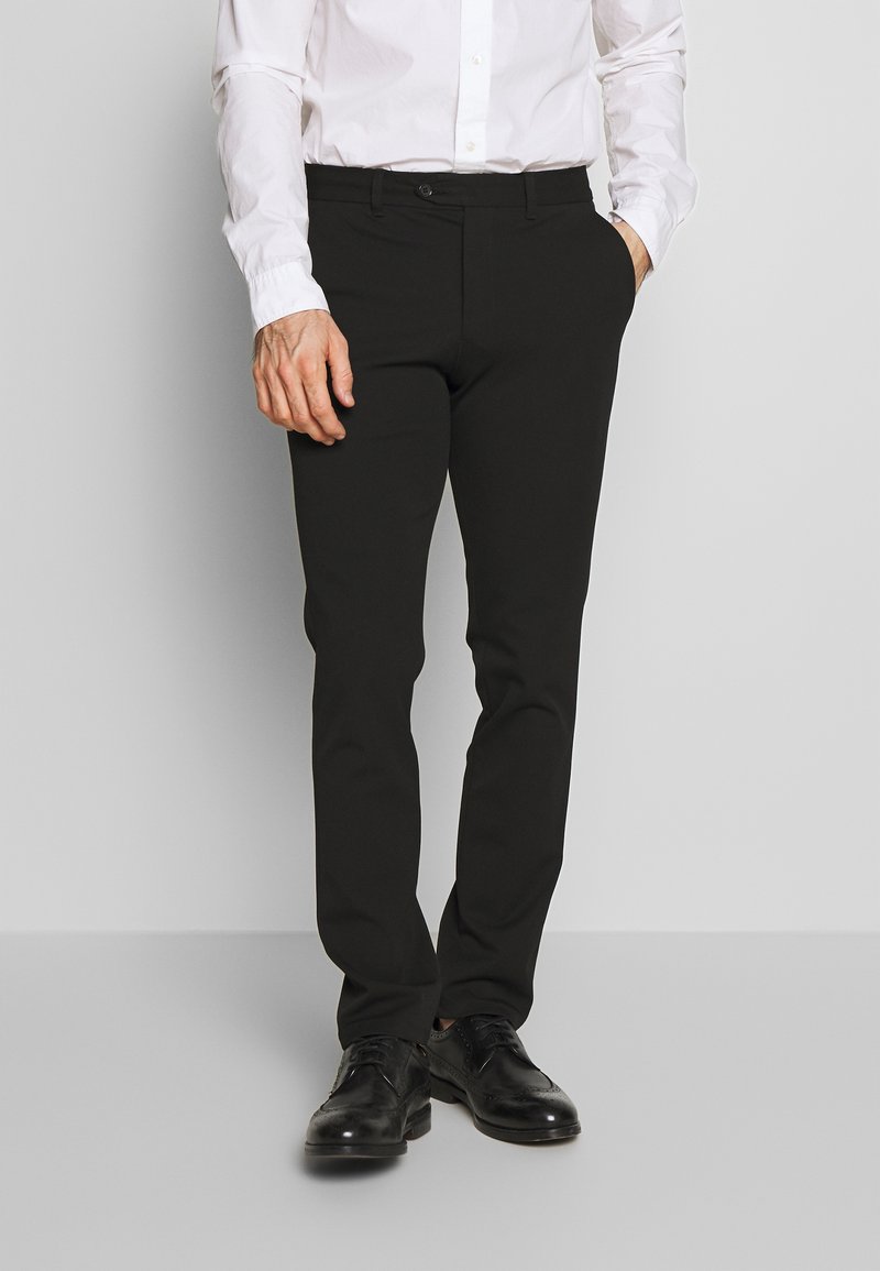Selected Homme SLHSLIM-CARLO FLEX PANTS - Calças - black
