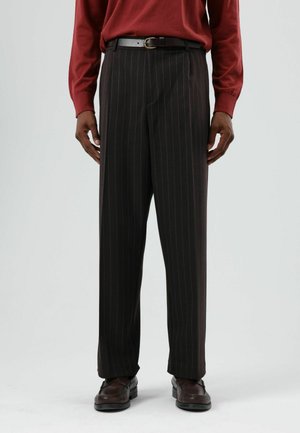 HIGH WAIST - RELAXED FIT - Broek - brown