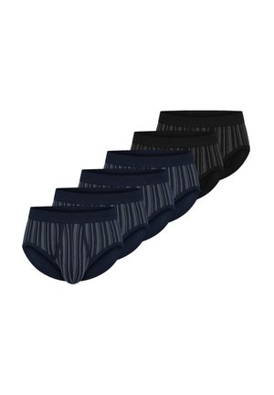 PACK OF 6 - Trusser - blau/schwarz