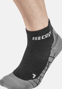 CEP LIGHT MERINO HIKING COMPRESSION SOCKS LOW CUT WOMEN - MADE IN GERMANY - Socks - black