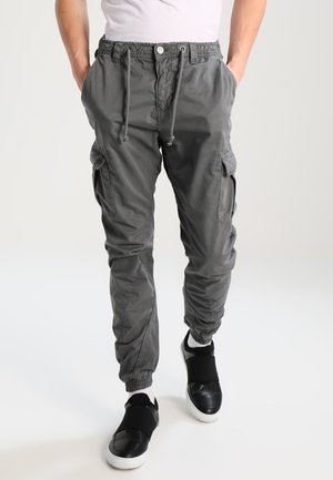 Urban Classics, JOGGING - Pantalon cargo - darkgrey