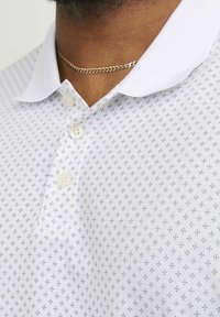 Jack & Jones PLUS SIZE GEDRUCKT  - Polo krekls - white