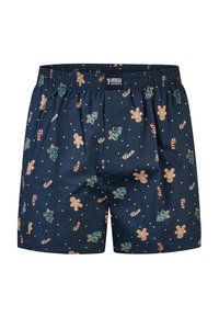 Niet geselecteerd, dark blue gingerbread