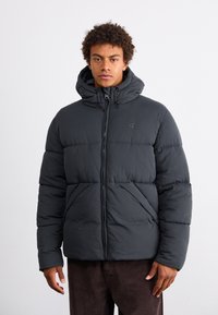 Champion Rochester ICONS HOODED JACKET - Vinterjakke - black