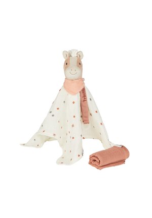 SCHMUSETUCH TRÄUMLI PFERD SUNNY - Cadeau de naissance - ecru