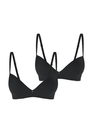 2-PACK SENSATION - Podprsenka pod tričko - schwarz