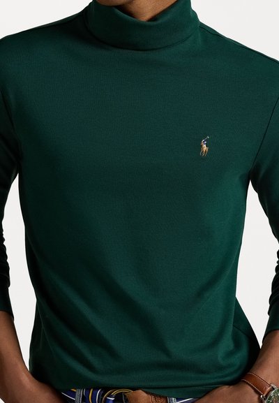 Polo Ralph Lauren SOFT COTTON ROLL NECK - Longsleeve - moss agate