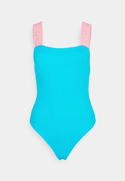 Versace ONE PIECE - Fürdőruha - mediterranean blue/flamingo