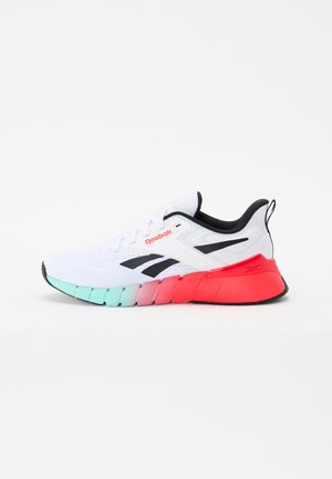 NANO - Trainingsschoen - white/black/energy red