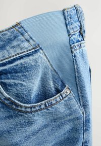 MATERNITY BARREL - Tiesaus kirpimo džinsai - mid blue