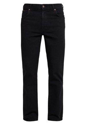 Wrangler TEXAS STRETCH - Jeans straight leg - black overdye