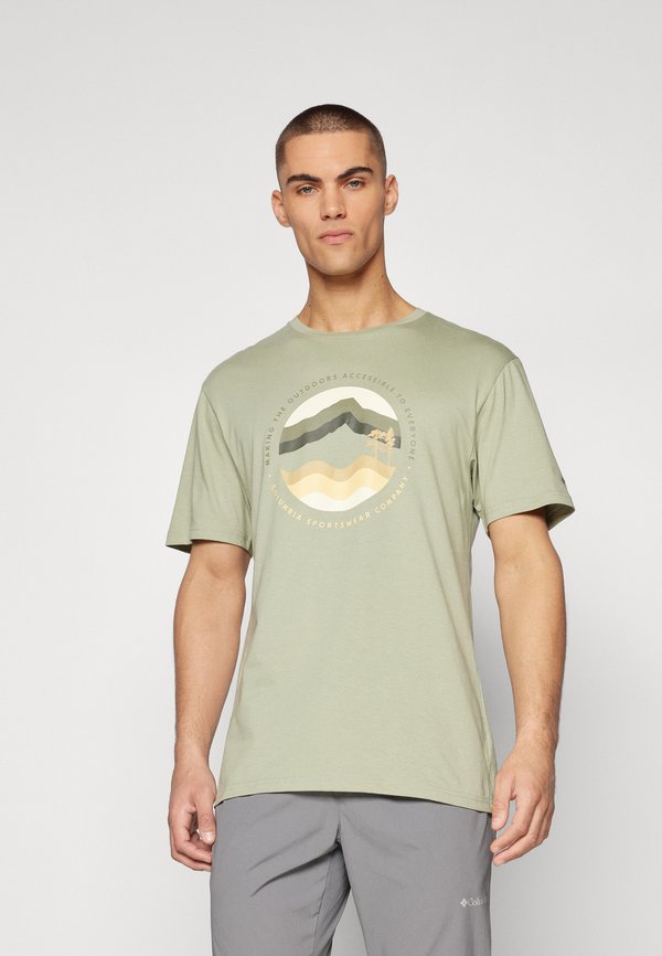 PATH LAKE™ GRAPHIC TEE  - Print T-shirt - safari