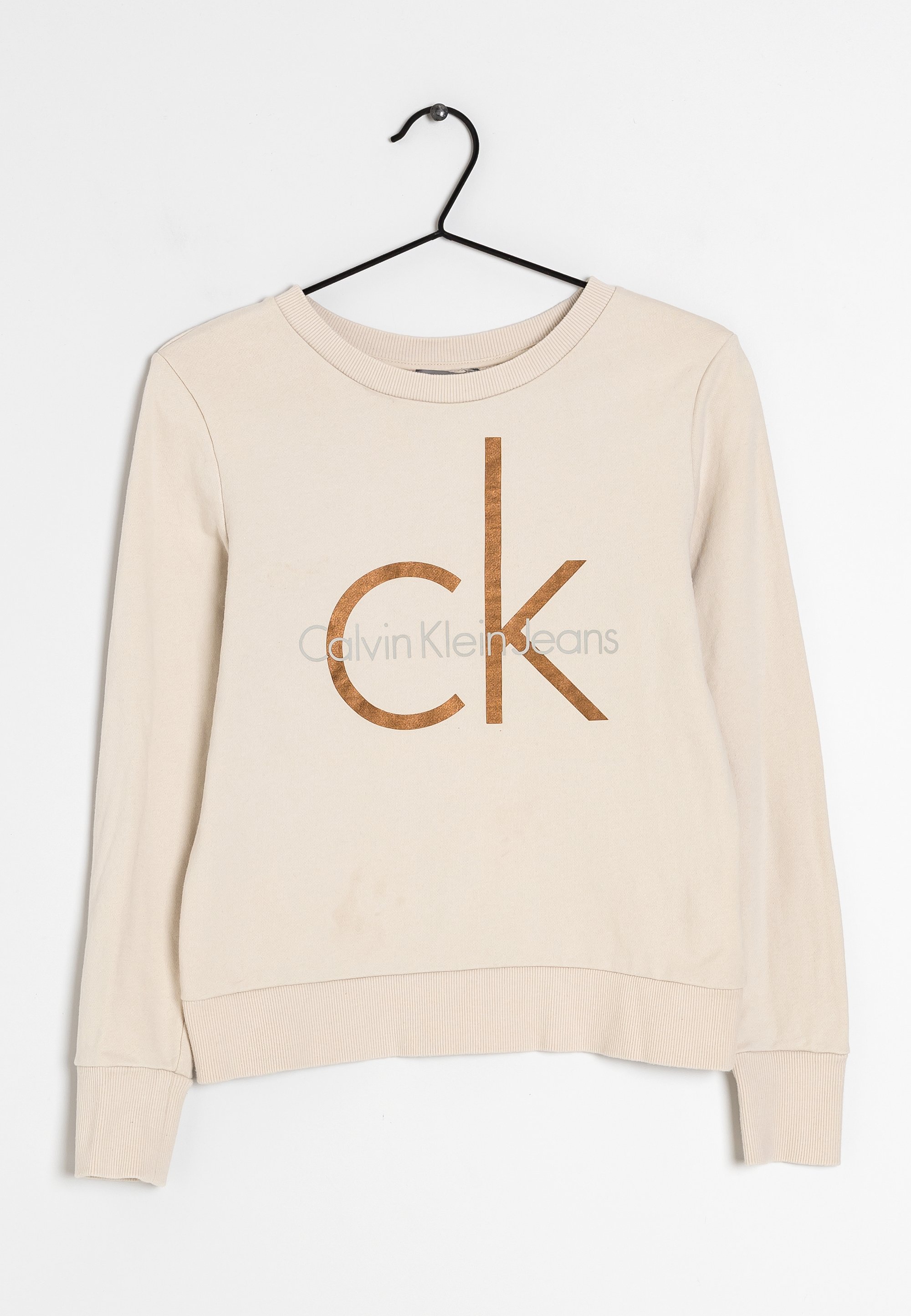 Calvin Klein Sweatshirt beige (Pre-owned)