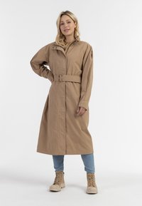 DreiMaster - LEICHTER IMANE - Trenchcoat - dunkelbeige Miniaturebillede 1