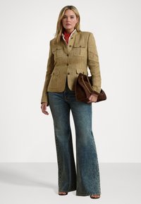 Lauren Ralph Lauren Woman HIGH RISE FLARE JEAN - Široke hlačnice - haze wash