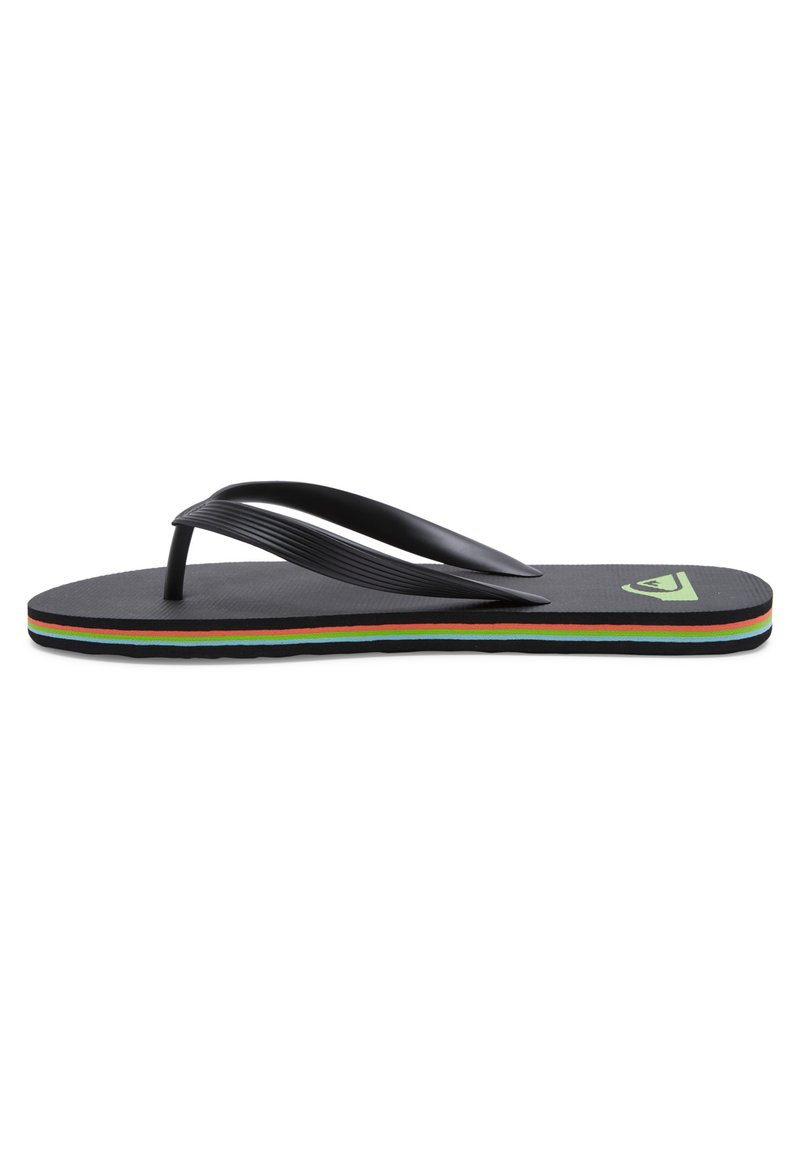 Quiksilver MOLOKAI - Sandaler m/ tåsplit - anthracite