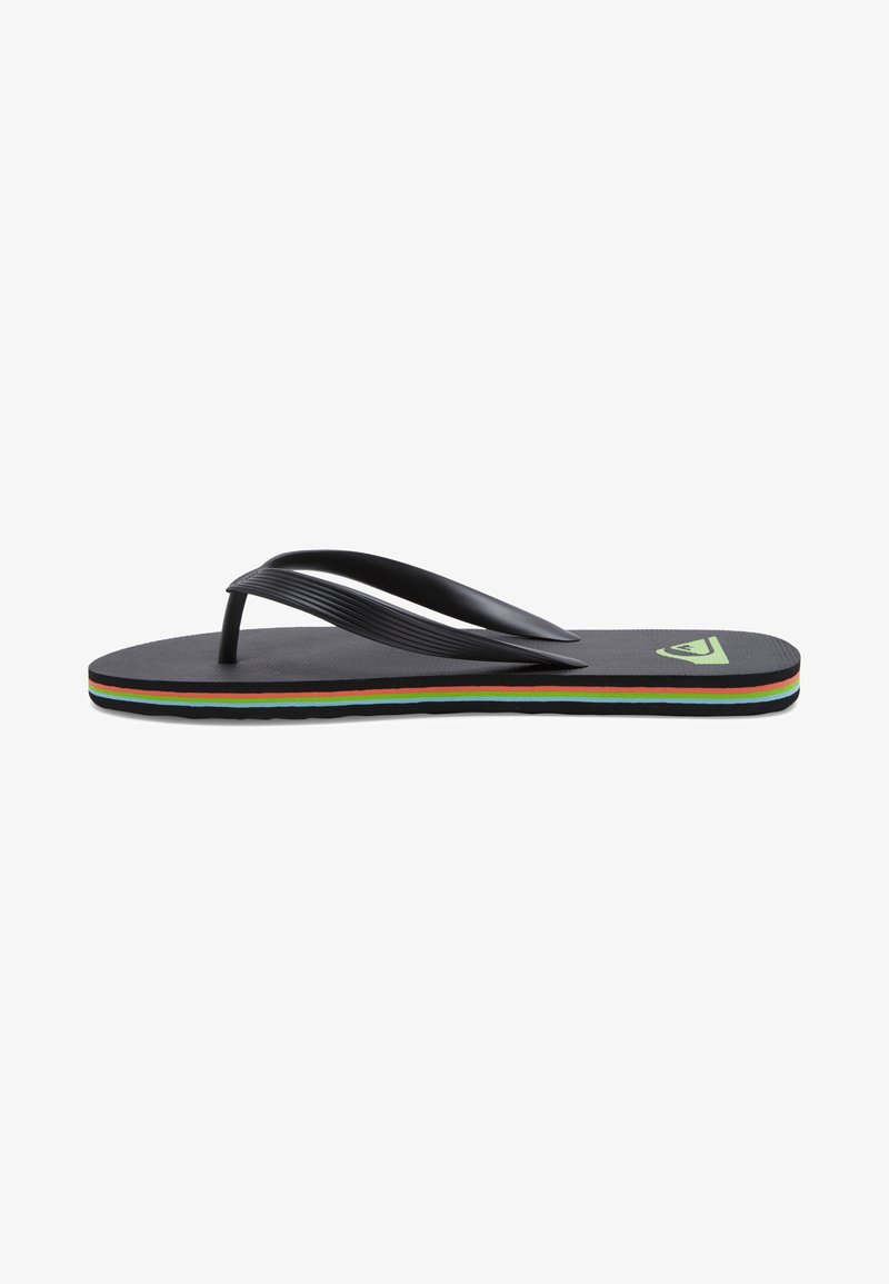 Quiksilver MOLOKAI - Sandales tongs - anthracite