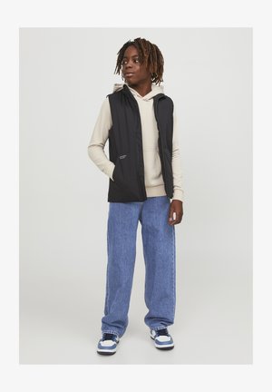 JACK & JONES Junior Jeans Baggy Jjialex Jjoriginal MF 910, Vestibilità Ampia 100% Cotone, Blu Denim Per Ragazzo