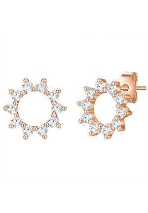 Náušnice - rose gold-coloured