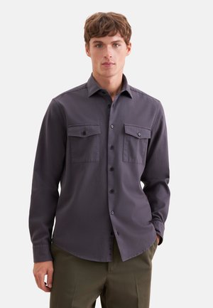Seidensticker, REGULAR - TWILL - Shirt - grey