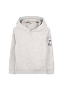 BOSS Kidswear JUNIOR HOODED - Pulover s kapuco - chine grey