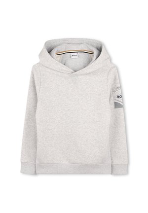 BOSS Kidswear JUNIOR HOODED - Felpa con cappuccio - chine grey