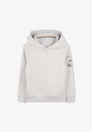 BOSS Kidswear JUNIOR HOODED - Kapuzenpullover - chine grey