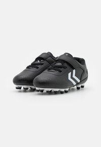 Hummel TOP STAR F.G. JR - Botas de futebol com pitões - black/white