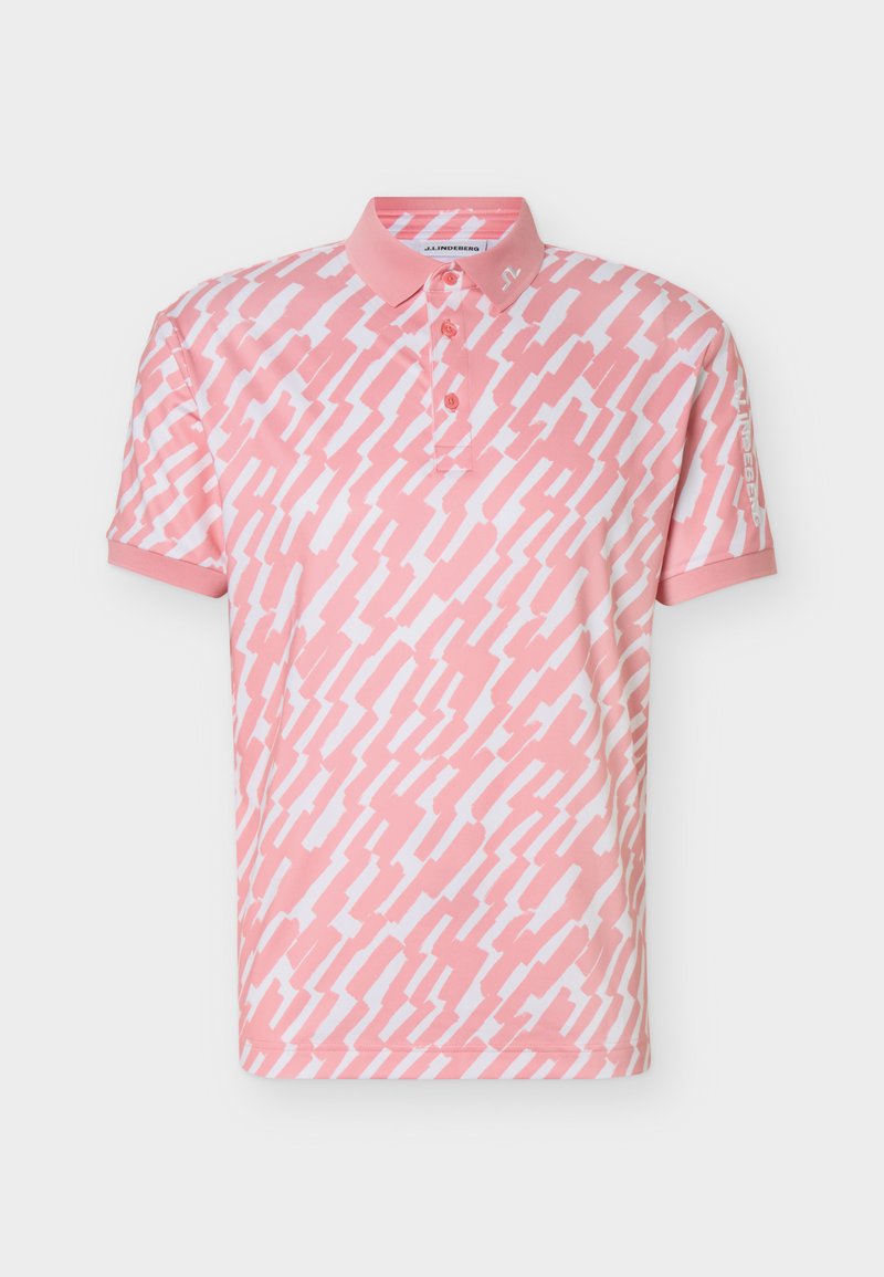 J.LINDEBERG Sports TOUR TECH PRINT - Pólóing - flamingo ...
