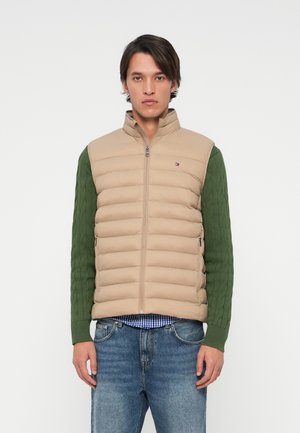 PACKABLE - Waistcoat - coastal taupe