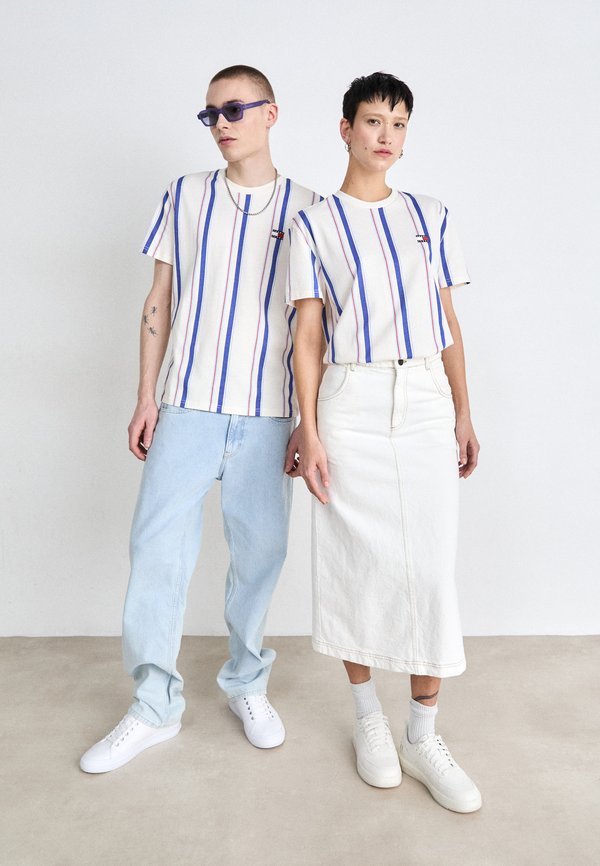 VERTICAL STRIPE TEE UNISEX - Print T-shirt4