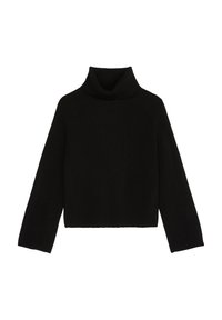 TURTLE NECK - Jumper - black