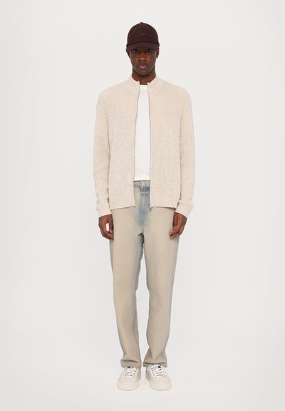 Holzweiler ATLANTIC ZIP CARDIGAN - Kofta - sand