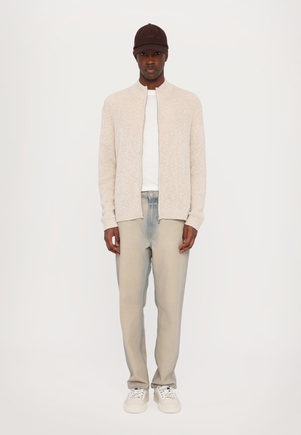 ATLANTIC ZIP CARDIGAN - Cardigan - sand4