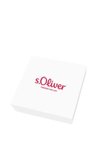 s.Oliver FUSSBALL - Halskette - schwarz