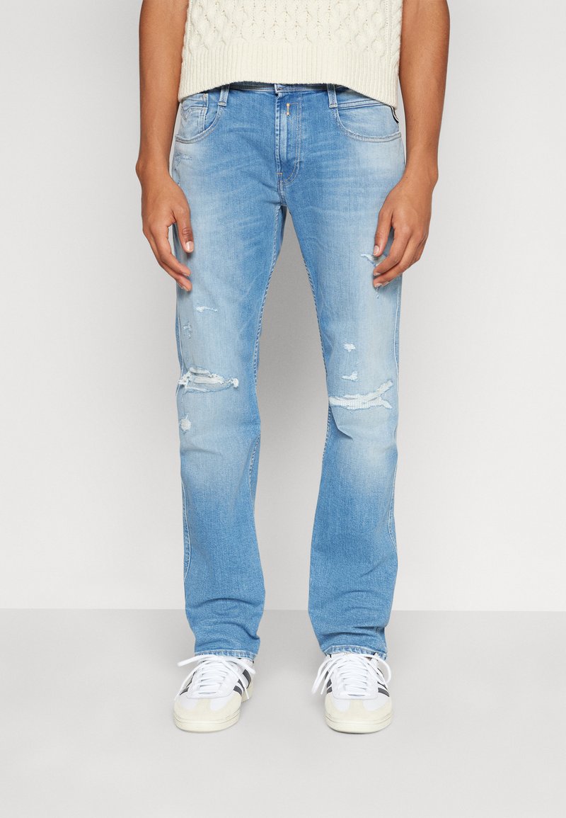Replay - ANBASS PANTS - Jeans slim fit - blue, Förstora