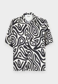 EREN - Shirt - black/ecru