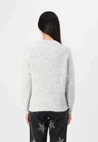 ONLY ONLMAGGIE LIFE O NECK  - Pulover - light grey