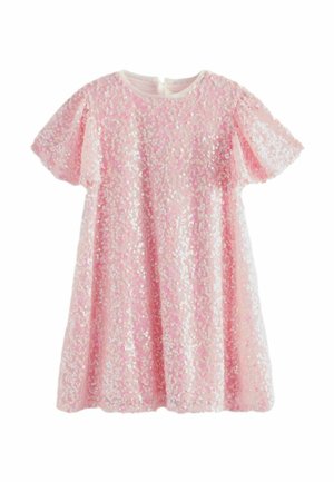 REGULAR FIT SEQUIN - Cocktailklänning - pink sparkle