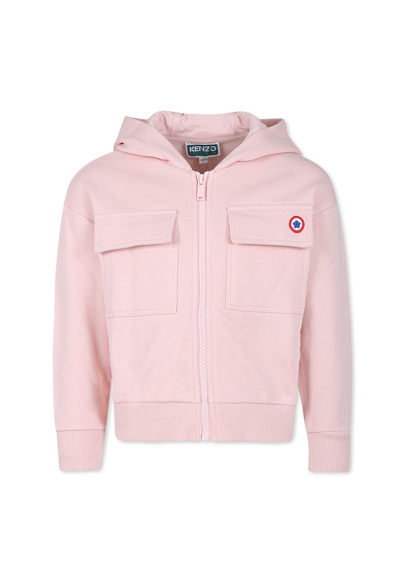 KENZO kids Sweat zippé - pink